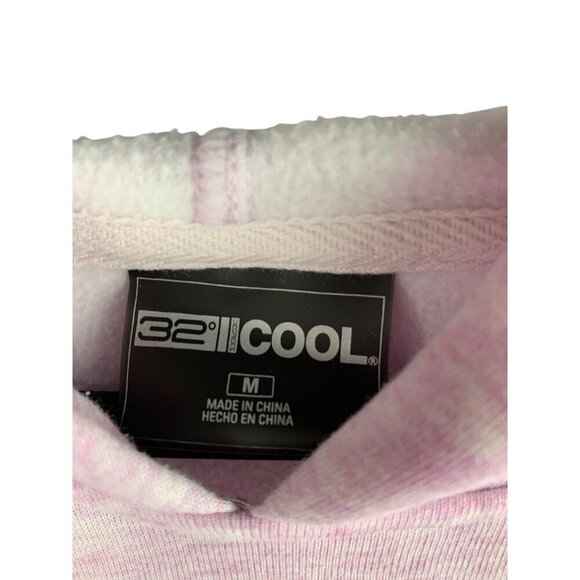 32 Degrees Cool Womens Pink Heather Hoodie Sweatshirt M - Picture 4 of 6